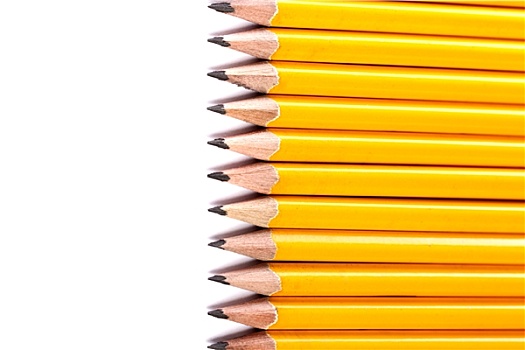 黄色,铅笔