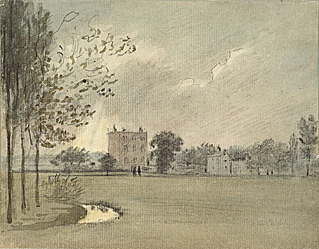 耶稣,教堂,草地,五月,1788年,艺术家