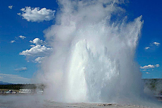 黄石公园热喷泉喷口地貌