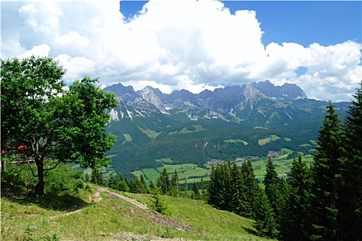 阿尔卑斯山,奥地利