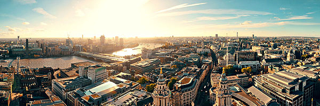 伦敦,城市,屋顶