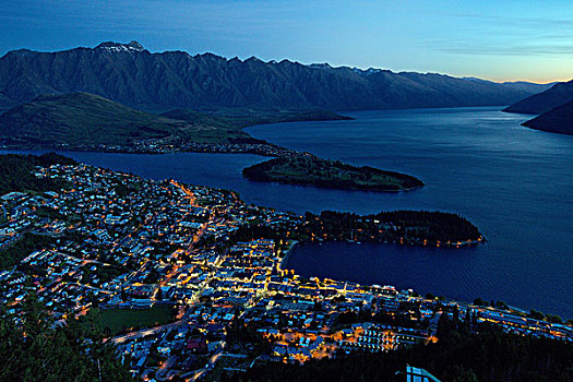 新西兰南岛,皇后镇