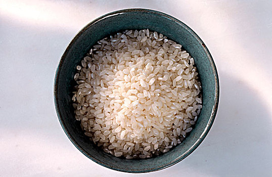 白色,短粒米,碗