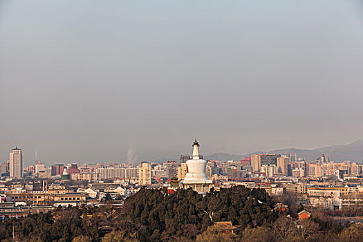 北京景山远眺