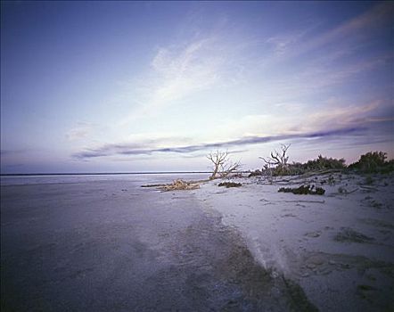 盐,湖,澳大利亚