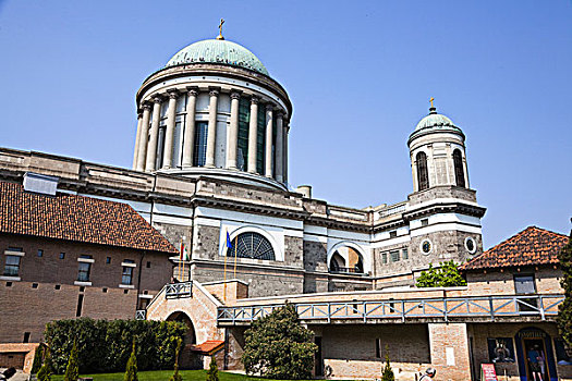 宫殿,大教堂,欧洲,匈牙利,埃斯泰尔戈姆