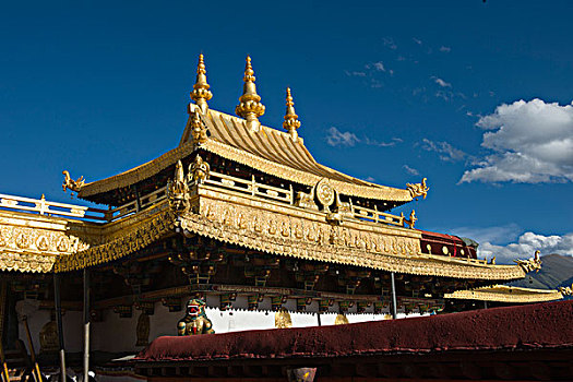 西藏拉萨大昭寺建筑