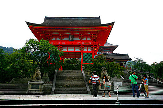 世界文化遗产－－日本清水寺山门