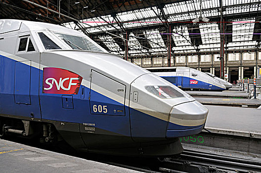 火车站,里昂,铁路,车站,巴黎,法国,欧洲