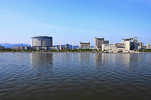 浙江省东亚市城市景观