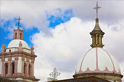 高,局部,教堂,阿瓜斯卡连特斯,墨西哥