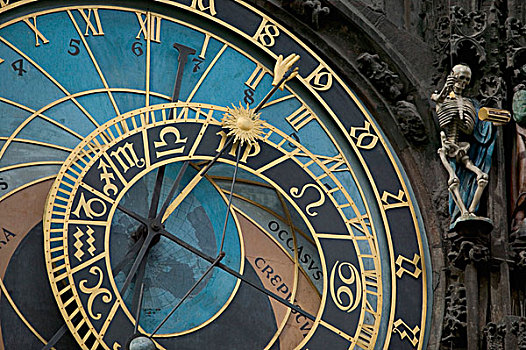 天文钟,塔,老市政厅,布拉格,捷克共和国