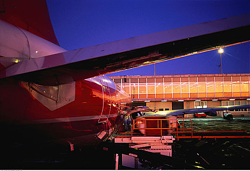 货物,行李,空中客车,a320,飞机