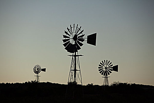 风车,北开普,南非