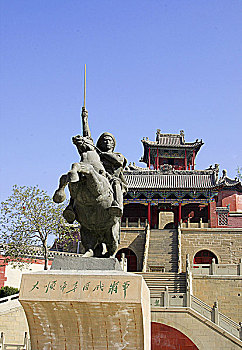 陕西米脂李自成纪念馆
