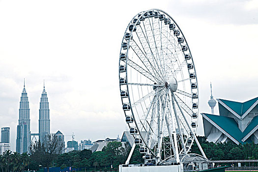 摩天轮,吉隆坡,马来西亚,半岛