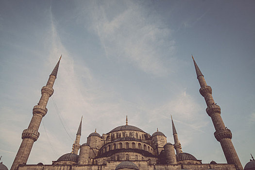 蓝色清真寺,伊斯坦布尔,土耳其