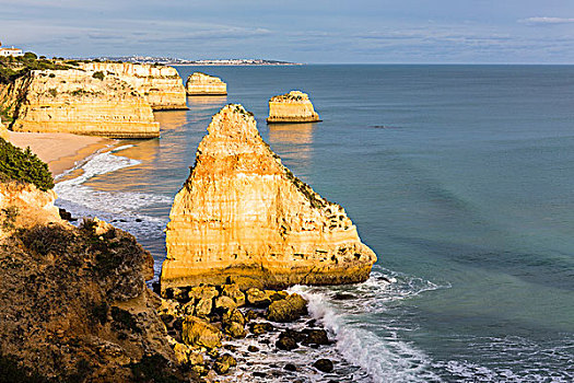 岩石构造,阿尔加维,葡萄牙