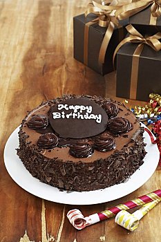 巧克力,生日蛋糕,礼物