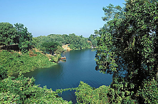 湖,分开,孟加拉