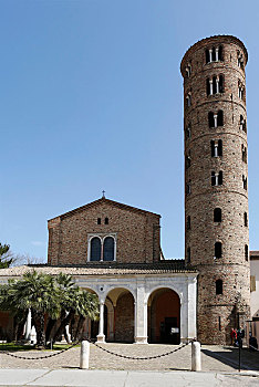 大教堂,教堂,拉文纳,艾米利亚-罗马涅大区,意大利,欧洲