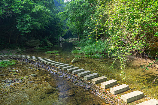 湖北武当山夏日迷人风光