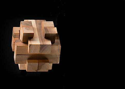 木质,拼图,游戏,方形