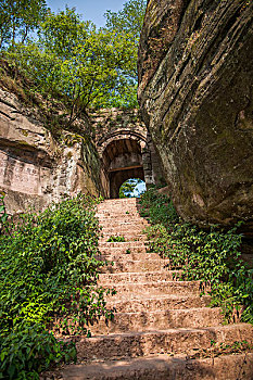 重庆合川龙多山寨太平门