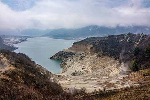 四川省九龙县湾坝乡湾坝水库