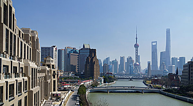 上海中心东方明珠