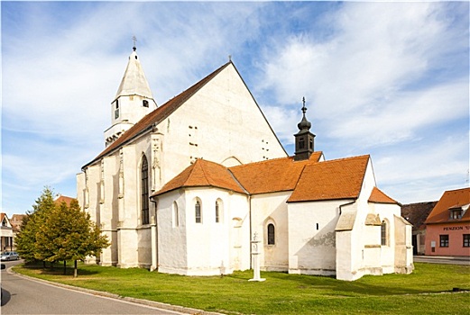 教堂,沃尔夫冈,捷克共和国