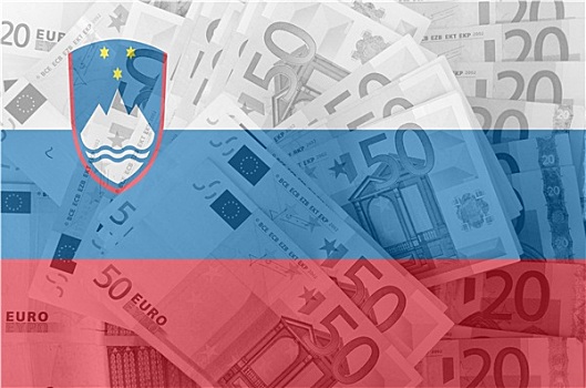 旗帜,斯洛文尼亚,透明,欧元,货币,背景