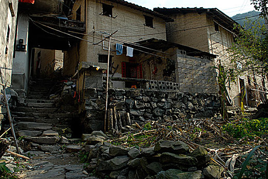 山村土屋风貌