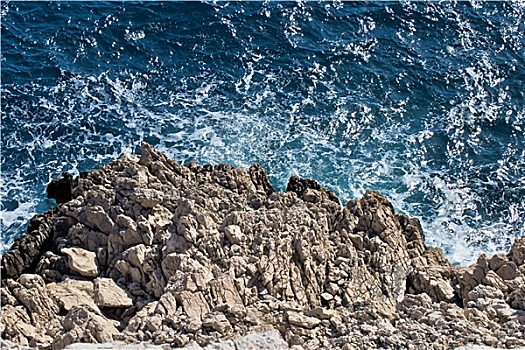 野外,海洋,石头
