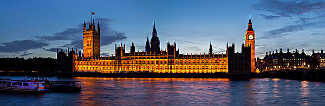 议会大厦,大本钟,威斯敏斯特,伦敦,英格兰,英国,欧洲
