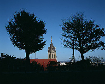 尖顶,天主教,教堂