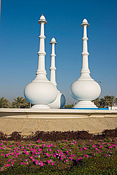 香水瓶,纪念建筑,多哈,卡塔尔