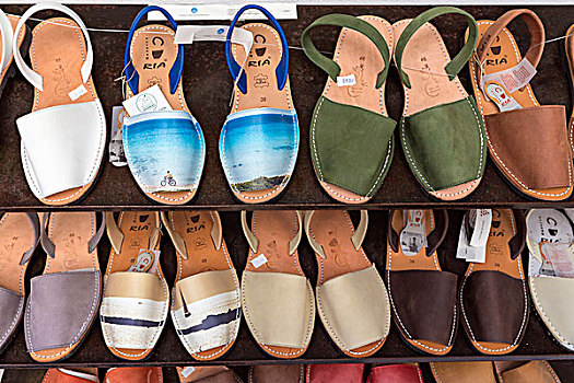 皮鞋,手工制作,巴利阿里群岛,岛屿,米诺卡岛