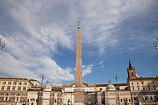 方尖塔,广场,罗马,意大利,欧洲
