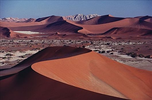 风景,沙丘,纳米布沙漠,纳米比亚