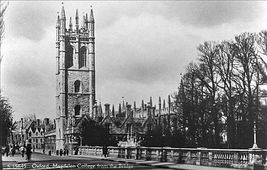 大学,牛津,早,20世纪