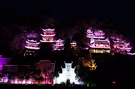 镇远古镇夜景