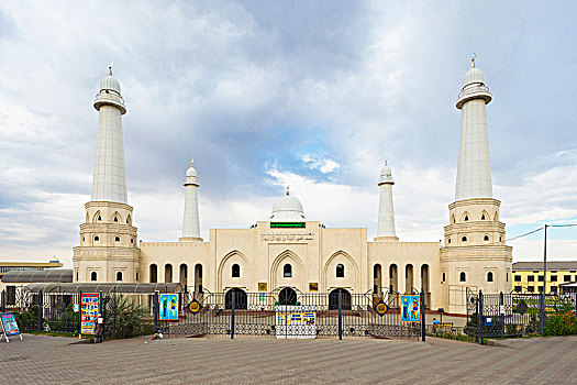 哈利法,清真寺,南,区域,哈萨克斯坦,亚洲