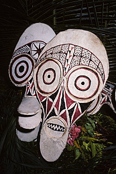 巴布亚新几内亚,跳舞,面具