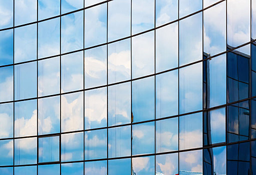 现代建筑,玻璃