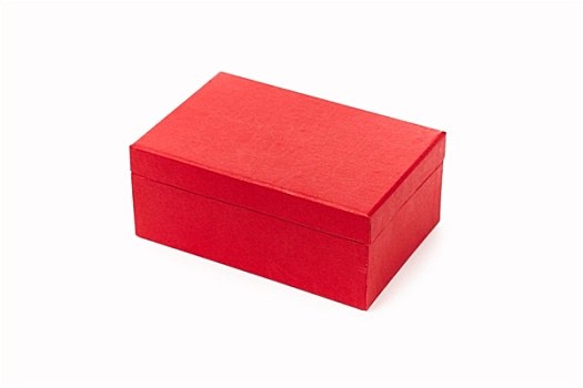 红色,盒子,隔绝,背景