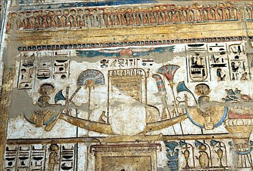 墙壁彩绘,浮雕,哈布城,埃及,公元前12世纪,艺术家,未知