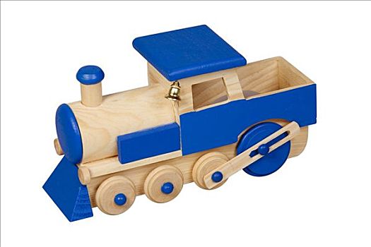 玩具,列车,木头