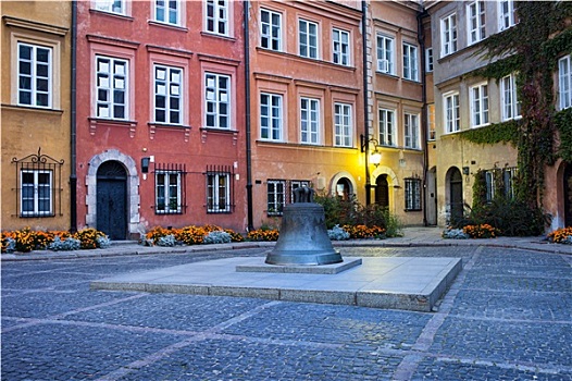 广场,老城,华沙