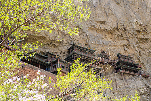 山西大同悬空寺